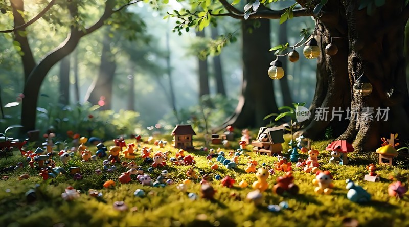 精灵森林秘境探险