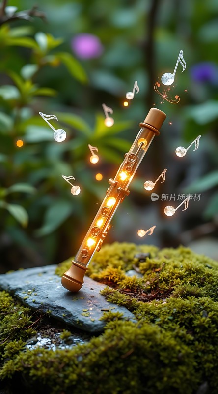 音乐之笛旋律飘扬