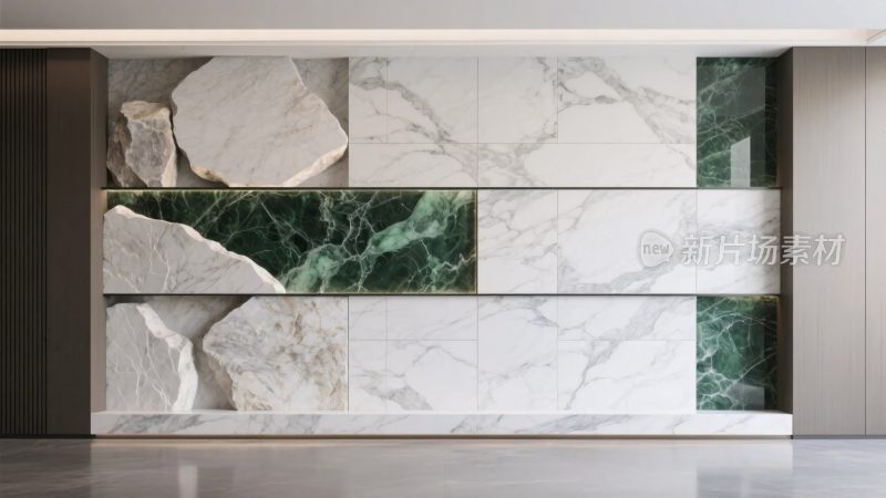 现代石材装饰墙面