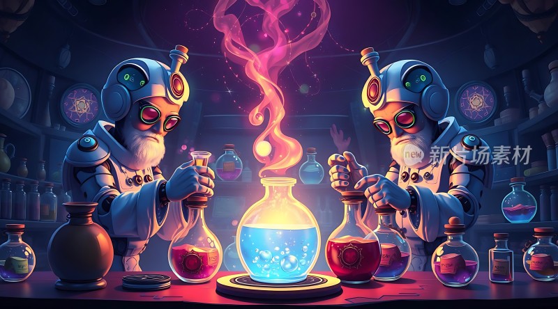 炼金术士的神秘实验