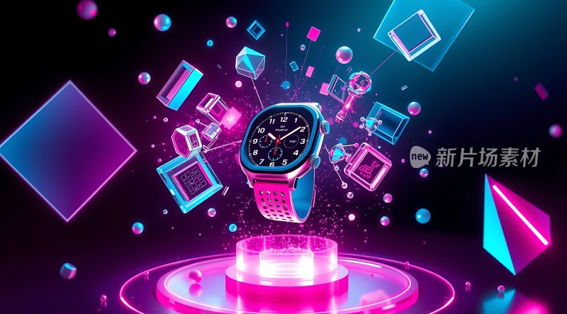 智能手表新片场素材