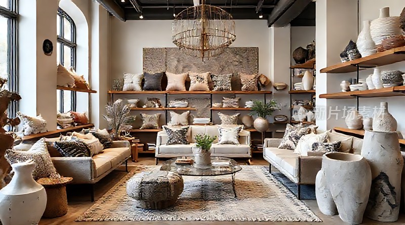 现代家居装饰品展示