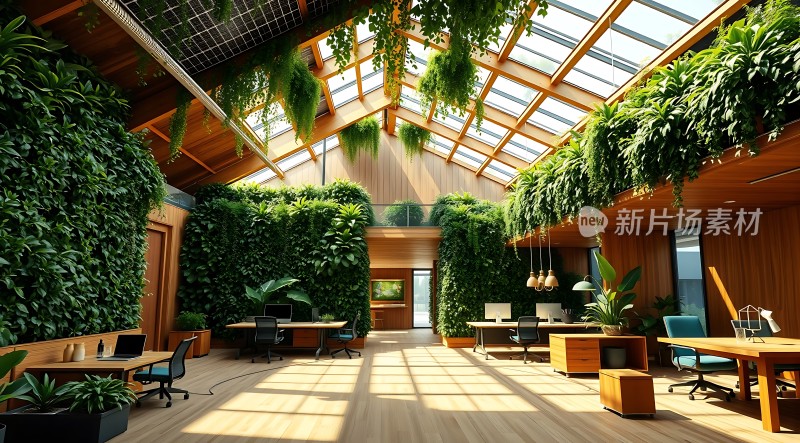 绿色生态办公空间