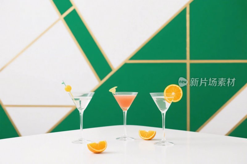 创意调酒展示图