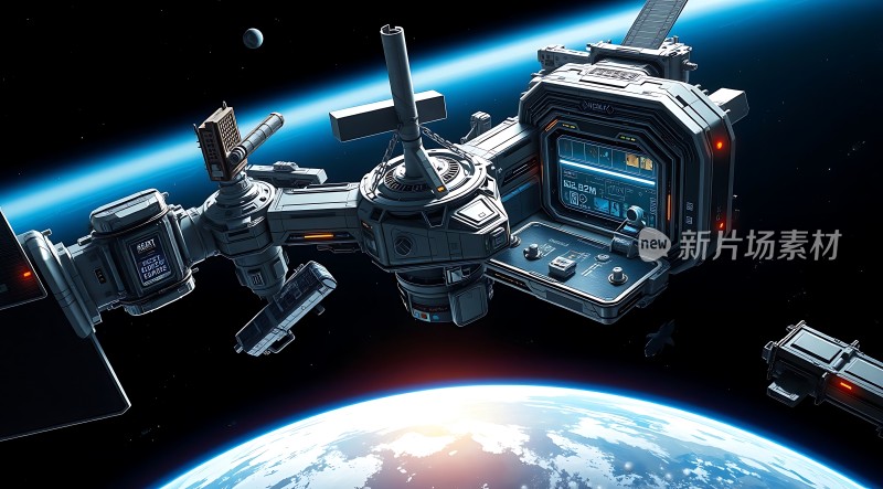 太空探索新篇章星际飞船启航