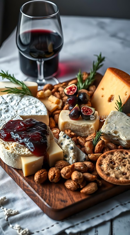 红酒奶酪拼盘