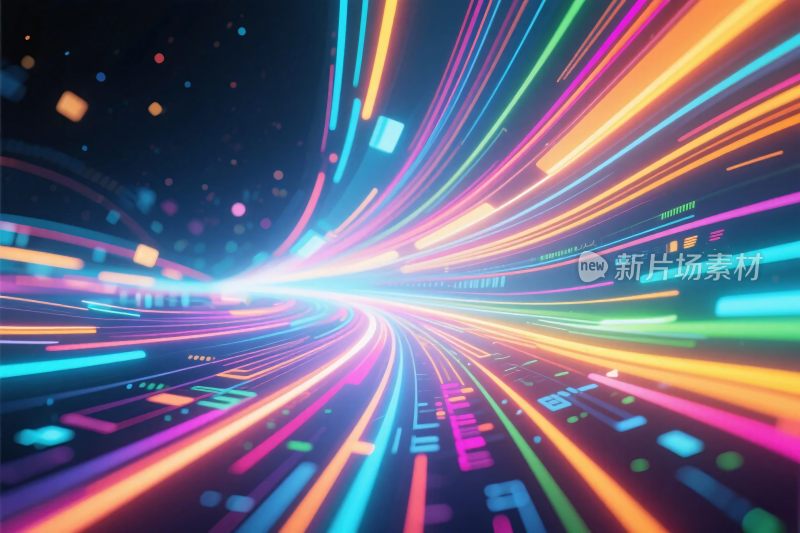 多彩光轨科技隧道