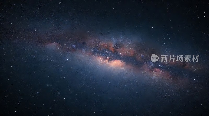 宇宙星河璀璨壮观