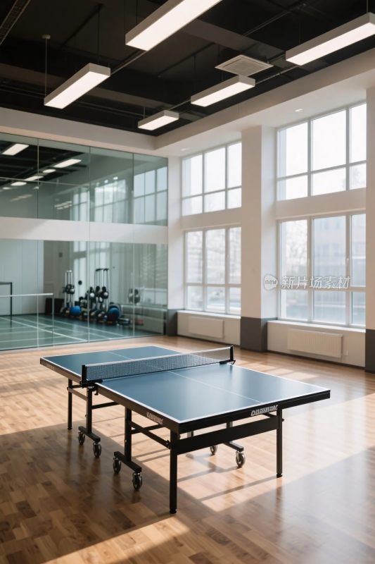 室内乒乓球运动场地