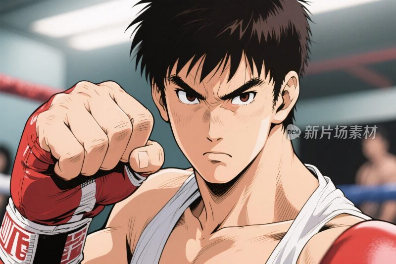 格斗动漫拳击角色