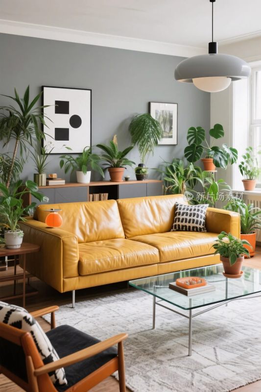 现代简约客厅布置