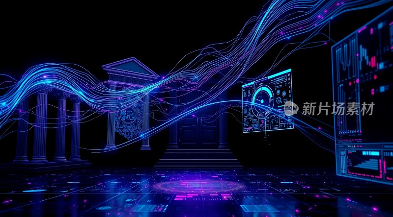 未来科技与古典建筑的融合