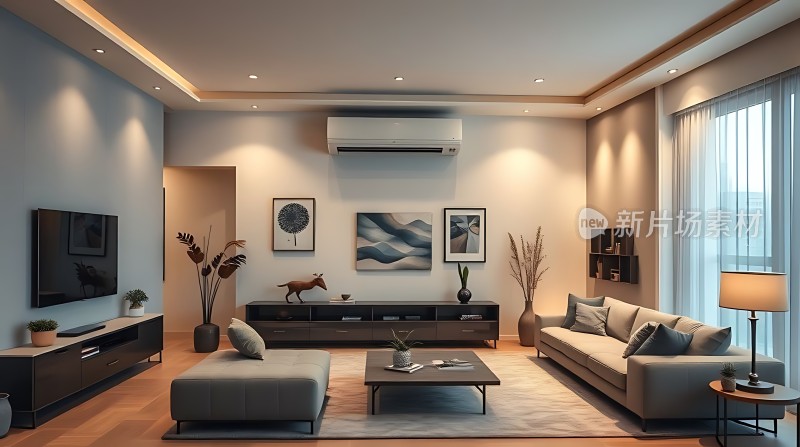 现代简约客厅舒适与时尚并存