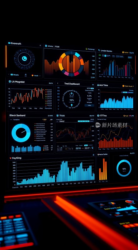 未来科技数据图表展示