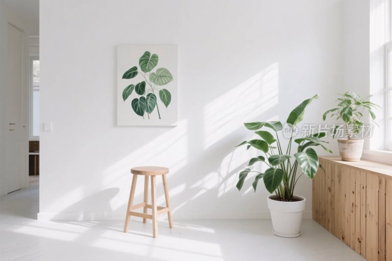 简约室内植物装饰