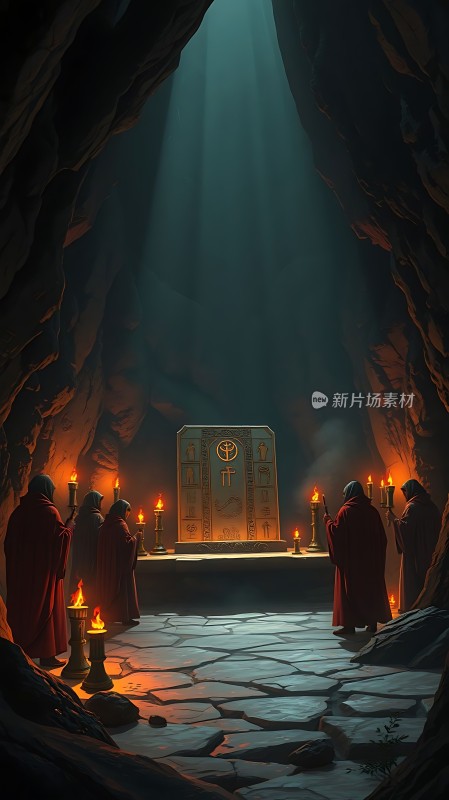 神秘祭司洞窟秘仪