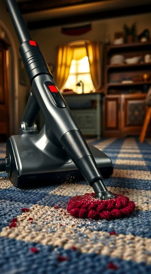 吸尘器清洁地毯