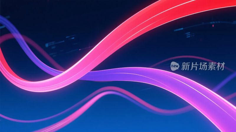 绚丽彩色动感光带背景图