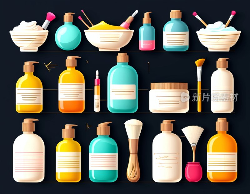 美容行业图标集