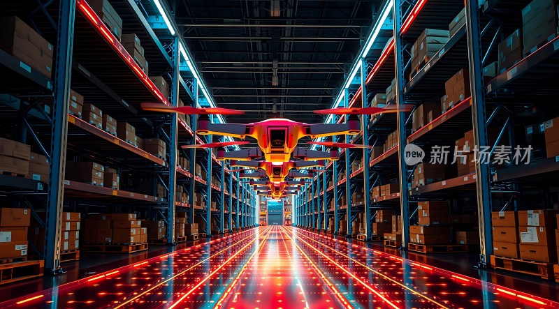 未来仓库智能物流新篇章