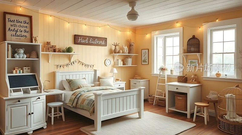 温馨卧室舒适生活空间