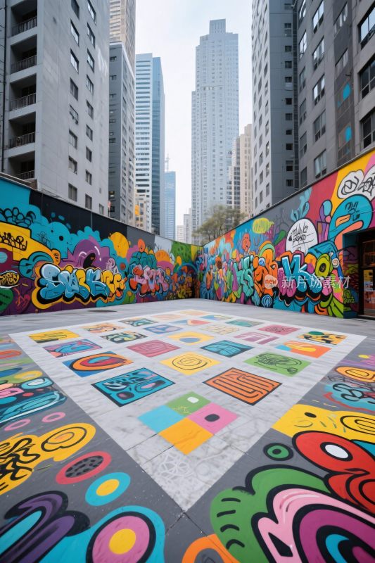 城市涂鸦艺术空间