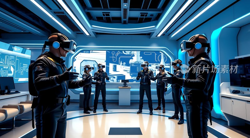 虚拟现实团队协作会议