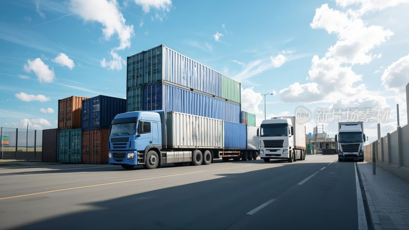 集装箱货运物流运输