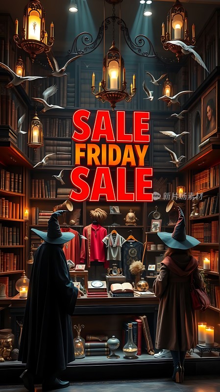 巫师魔法店黑色星期五大促