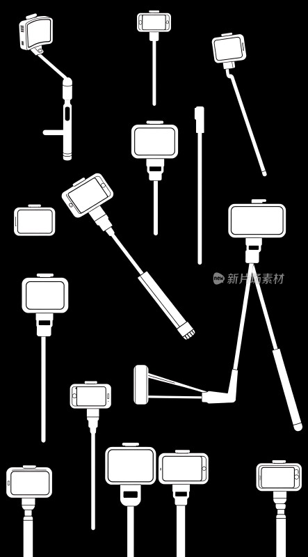 自拍杆与手机支架合集