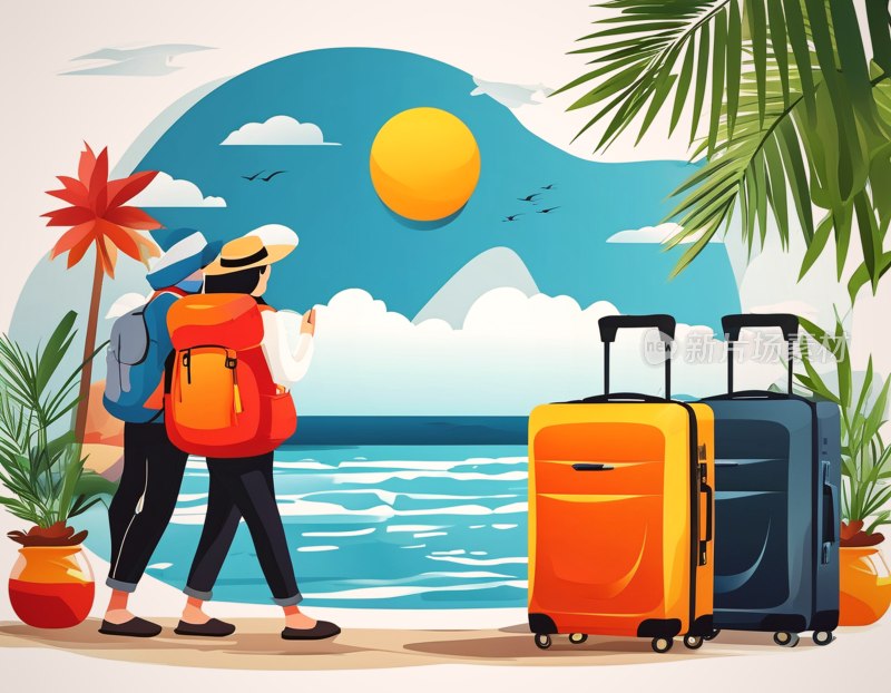 旅游横幅模板展示