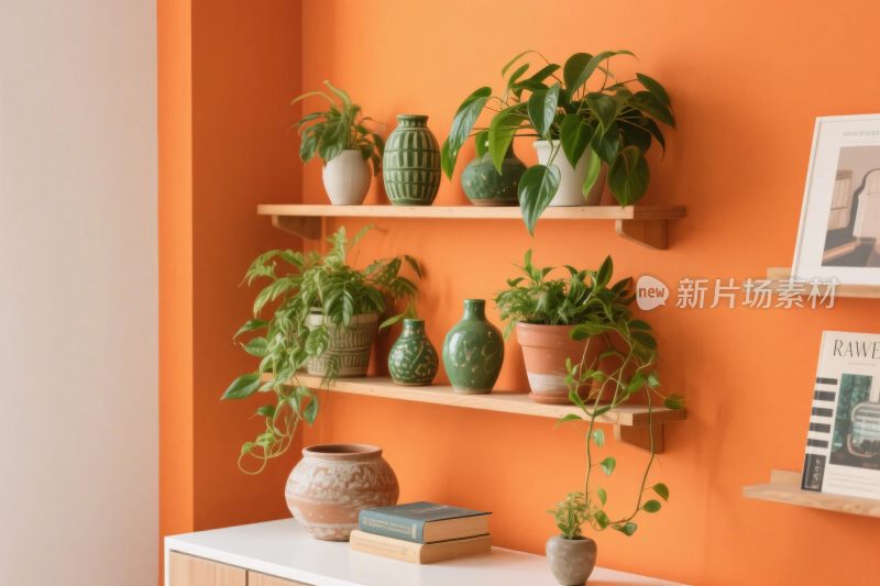 室内植物装饰场景