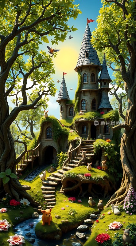 精灵古堡秘境探险