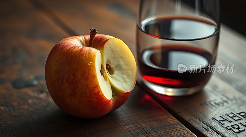 苹果与红酒的完美搭配