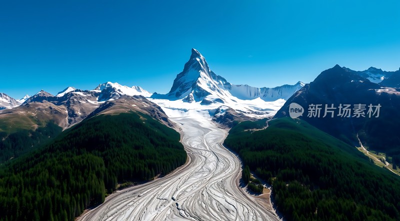 雪峰林海冰川谷