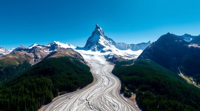 雪峰林海冰川谷 雪峰林海冰川谷
