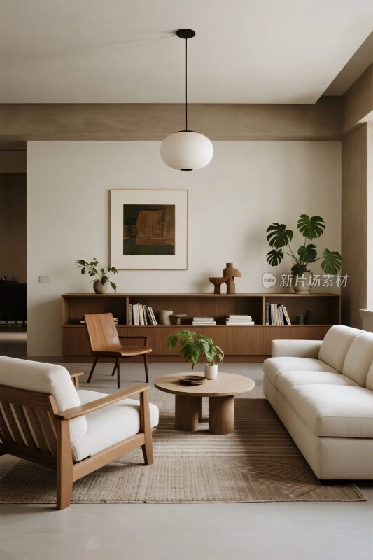 现代简约客厅布置