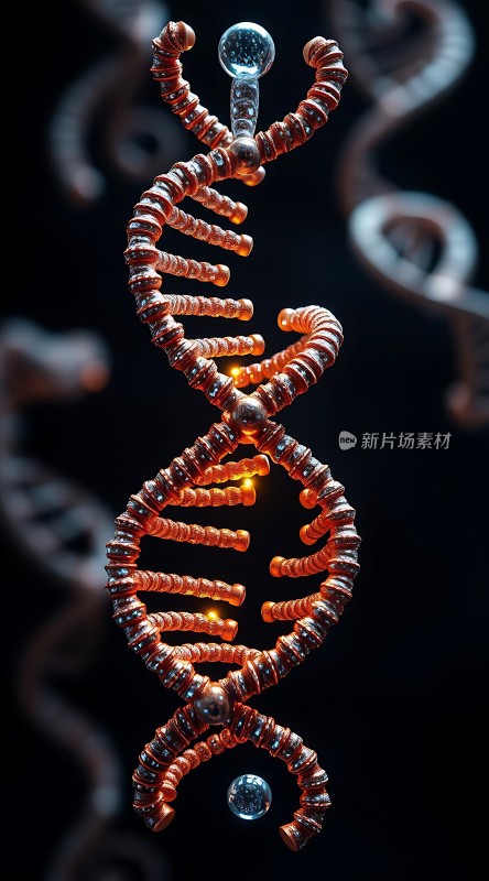 DNA螺旋结构之美