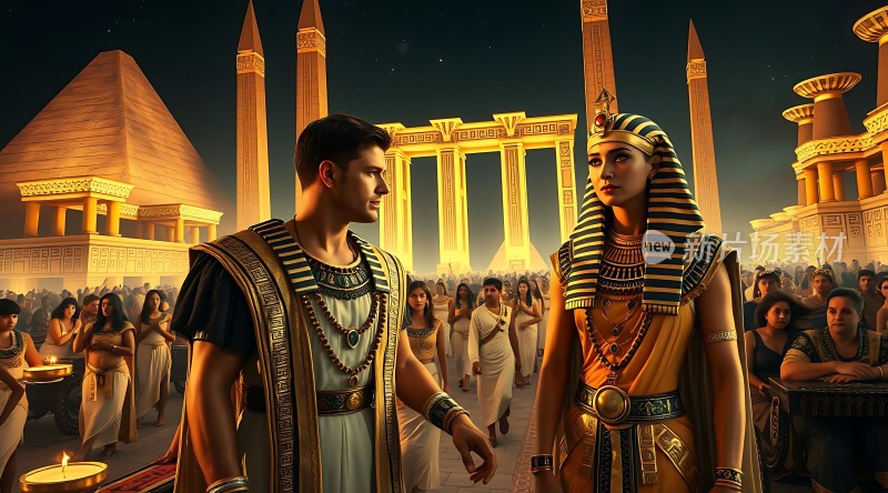 古埃及宫廷秘史法老与王后