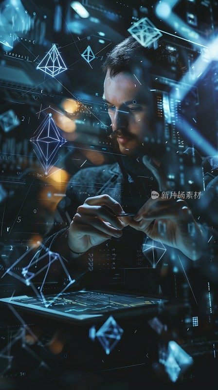 科技探索者未来世界的数字魔法师