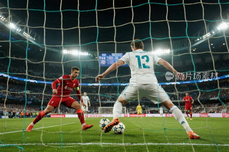 足球比赛精彩瞬间