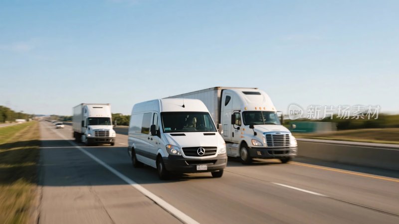 公路货车行驶场景