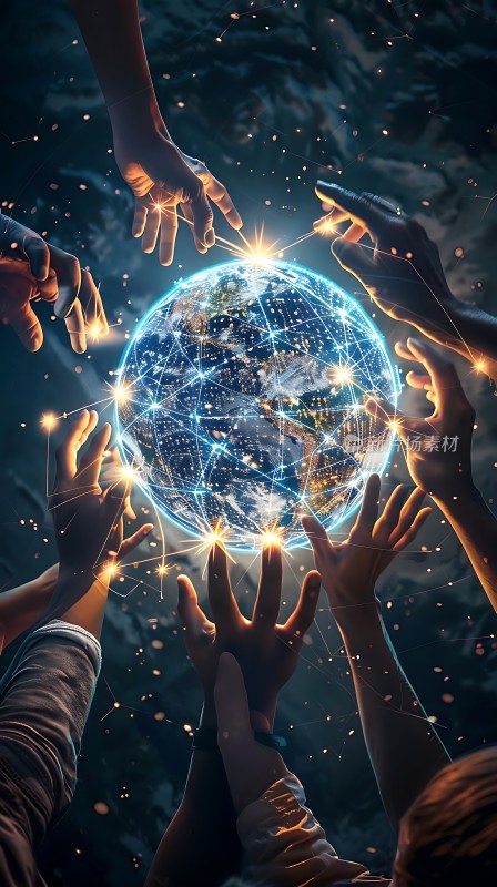 地球之握人类共同守护未来