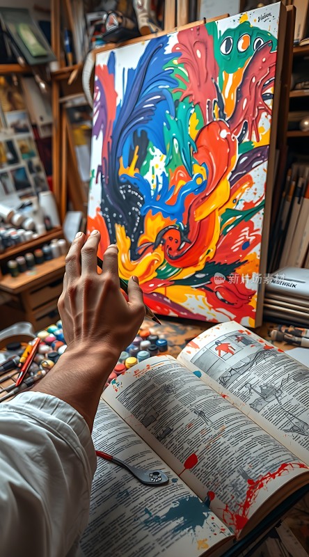 艺术创作灵感迸发