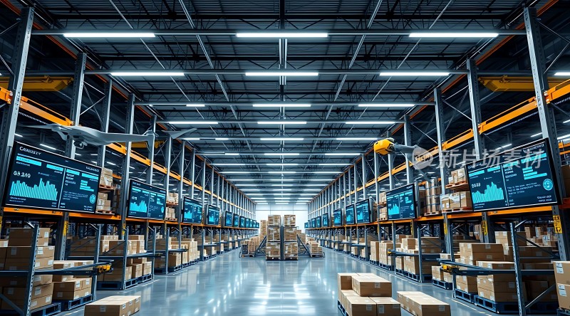 智能仓储中心高效物流管理
