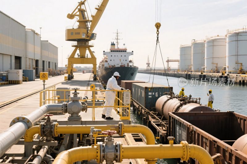 港口工业作业场景