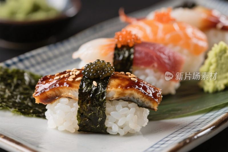 精美寿司料理图