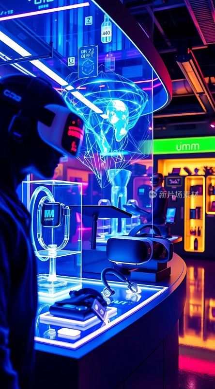 科技未来世界虚拟现实体验