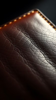 皮质纹理细节展示