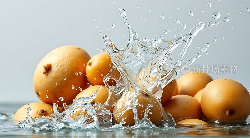 芒果入水